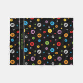 Couverture Polaire Symboles mathématiques en cercles colorés Motif su (Devant (Horizontal))