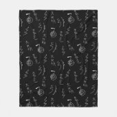 Couverture Polaire Symboles Reiki Motif - Reiki Guérison (Devant)