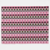 Couverture Polaire SYMBOLES rose (Devant (Horizontal))