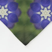 Couverture Polaire Symétrie Bluebonnet (Coin)
