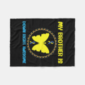 Couverture Polaire Syndrome d'awesome down de My Brother Is (Devant (Horizontal))