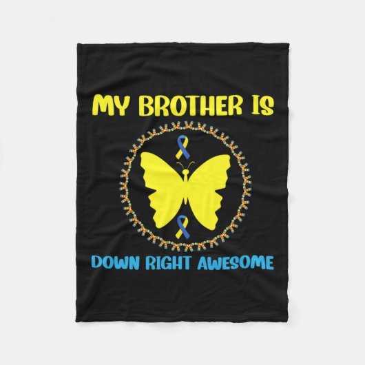 Couverture Polaire Syndrome d'awesome down de My Brother Is (Devant)