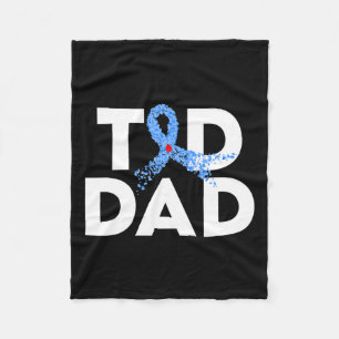 Couverture Polaire T1d Papa Type 1 Sensibilisation au diabète Insulte