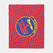 Couverture Polaire T-Bolts F-15E Fighter Jet Motif (Devant)