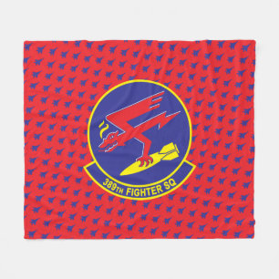 Couverture Polaire T-Bolts F-15E Fighter Jet Motif