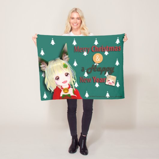 Couverture Polaire t_mikage blanket[CHRISTMAS]/ミカゲブランケット[CHRISTMAS] (En situation)