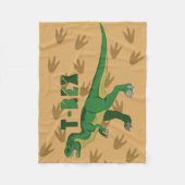 Couverture Polaire T-Rex (Devant)