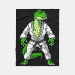 Couverture Polaire T-rex Dinosaur Jiu-jitsu Judo Karate Taekwondo Mar