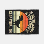 Couverture Polaire T Rex Dinosaur Meme Funny Dino For Men Women Boy K (Devant (Horizontal))