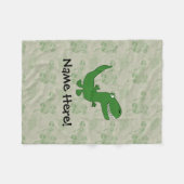 Couverture Polaire T-Rex Tyrannosaurus Rex Dinosaur Cartoon Enfants G (Devant (Horizontal))