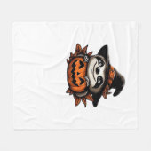 Couverture Polaire T-shirt classique de la fête Citrouille d'Hallowee (Devant (Horizontal))