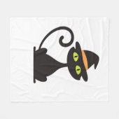 Couverture Polaire T-shirt classique sorcière kitty (Devant (Horizontal))