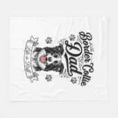 Couverture Polaire T-shirt de conception de chien de gravure vintage  (Devant (Horizontal))