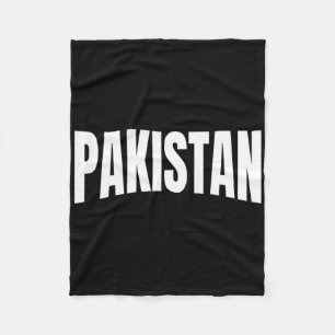 Couverture Polaire T-shirt de fan de l'équipe Pakistan Coupe du Monde