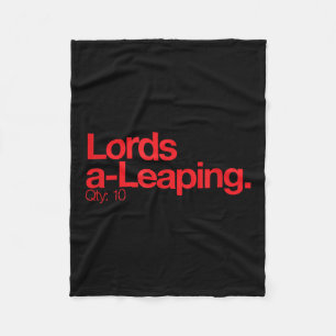 Couverture Polaire T Shirt de Noël Minimaliste - Lords A Leang Q 10