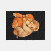 Couverture Polaire T-shirt graphique monkey punch (Devant (Horizontal))