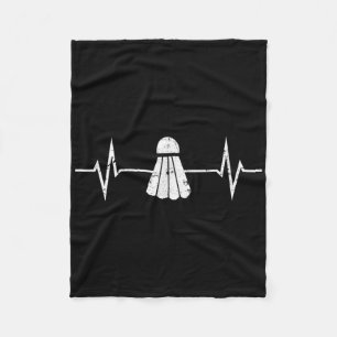 Couverture Polaire T Shirt Grunge Cadeau Joueur Coa Battement de coeu