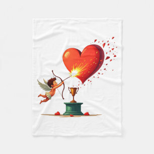 Couverture Polaire T Shirt J'aime La Saint-Valentin 1 Copie