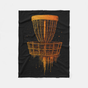 Couverture Polaire T-shirt rétro de golf discothèque Frolf Vintage Fr