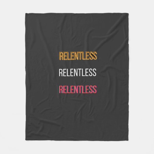 Couverture Polaire T-ShirtImplacable (Devant)