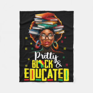 Couverture Polaire T Shirts Histoire des Noirs Fille Femmes Jolie Édu