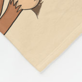 Couverture Polaire Ta copine a l'air d'un singe drôle (Coin)