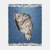 Couverture Polaire Tabby domestique - chaton (Devant)