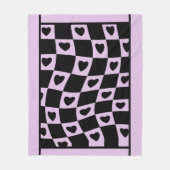 Couverture Polaire Tableau de contrôle super de la forme cardiaque, a (Devant)