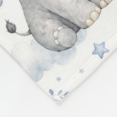 Couverture Polaire Tableau de naissance bébé personnalisable avec élé (Coin)