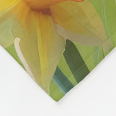 Couverture Polaire Tableau des fleurs de printemps de Bulldog (Coin)