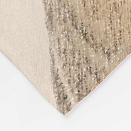 Couverture Polaire Tableau Français Bulldog (Sable) - Joli Original D (Coin)