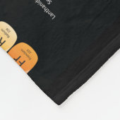 Couverture Polaire Tableau périodique des éléments lancer l'oreiller (Coin)