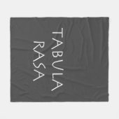 Couverture Polaire Tabula rasa (Devant (Horizontal))