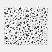 Couverture Polaire Taches dalmatiennes (Devant (Horizontal))
