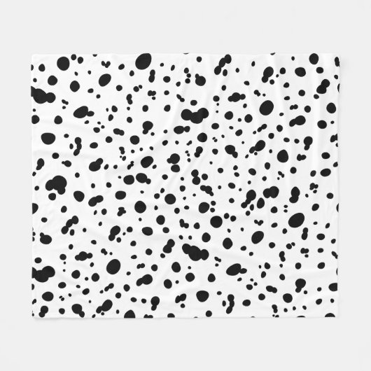 Couverture Polaire Taches dalmatiennes (Devant (Horizontal))