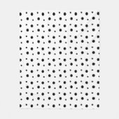 Couverture Polaire Taches de dalmatien fines (Devant)
