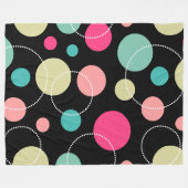 Couverture Polaire Taches et Cercles 150816 (Devant (Horizontal))