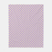 Couverture Polaire Taches lavande et citron (Devant)