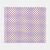Couverture Polaire Taches lavande et citron (Devant (Horizontal))