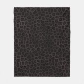 Couverture Polaire Taches noires Pression (Devant)