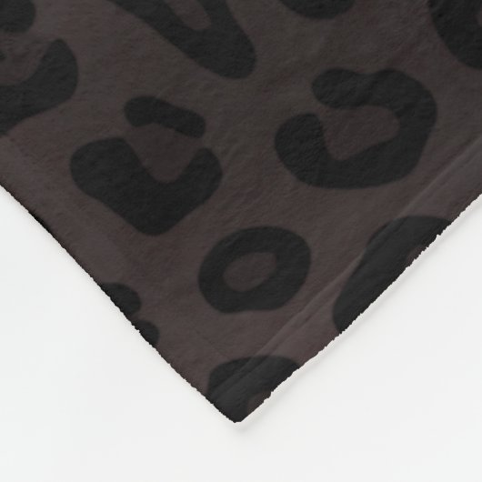 Couverture Polaire Taches noires Pression (Coin)