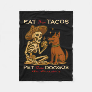Couverture Polaire Taco Chien