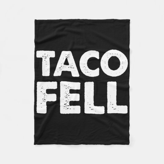 Couverture Polaire Taco Fell Go Taco Funny Tee 5 (Devant)