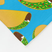 Couverture Polaire Tacos de bleu de ciel (Coin)