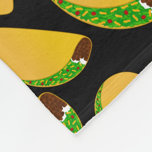 Couverture Polaire Tacos noirs (Coin)