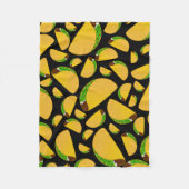 Couverture Polaire Tacos noirs (Devant)