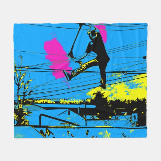 Couverture Polaire Tailgating - High Flying Scooter Stunt (Devant (Horizontal))