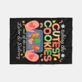 Couverture Polaire Taking The Cutest Cookies Out Of The Oven Labor An (Devant (Horizontal))