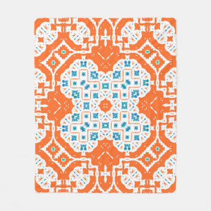 Couverture Polaire Talavera Mexicaine : Céramique Antique sans Seamle