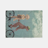 Couverture Polaire Tandem de caniche (Devant (Horizontal))